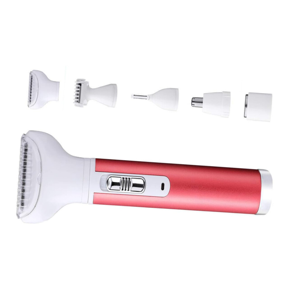 Ladies Shaver Kit Electric Razor for Bikini Line and Eyebrow Grooming Rechargeable Hair Removal Tool Compact Design