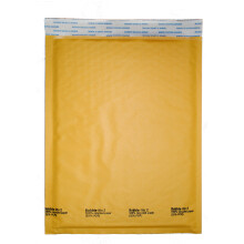 100#2 Kraft Yellow Bubble Mailers 8.5x12 Padded Shipping Envelopes for Secure Packaging and Mailing