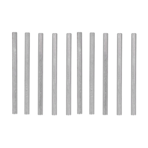 10 Pack Stainless Steel Hex Coupling Nuts for Gobilda 5mm Rods 1