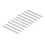 10 Pack Stainless Steel Hex Coupling Nuts for Gobilda 5mm Rods 15