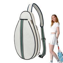 Badminton Racquet Pouch – Lightweight Storage Bag for Players, Large Capacity Sports Tote with Protection, Portable for Hiking