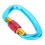 Mousqueton en aluminium, 25 kN, Utilisation intensive, Bleu 13