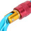 Mousqueton en aluminium, 25 kN, Utilisation intensive, Bleu 3