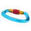 Mousqueton en aluminium, 25 kN, Utilisation intensive, Bleu 16