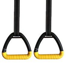 Pack of 2 Gymnastics Rings Portable 1m Shoulder Strength Training Equipment for Home Fitness and Gym Use