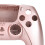 Boutons en ABS couleur or rose remplacement pour manette PS5 6