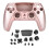 Boutons en ABS couleur or rose remplacement pour manette PS5 2