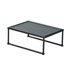 Outdoor Travel BBQ Table - Lightweight Aluminium Folding Picnic Table for Camping, Hiking, Beach, Backyard BBQ
