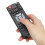 COV30748160 ABS Télécommande de barre de son Portée de 10 m 2x AAA 9