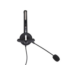VH530RJ9 Casque d'écoute mono-oreille RJ9 pour téléphone de bureau noir