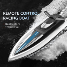Waterproof 2.4G Kids RC Speedboat 15-20km/h 32x11x10cm