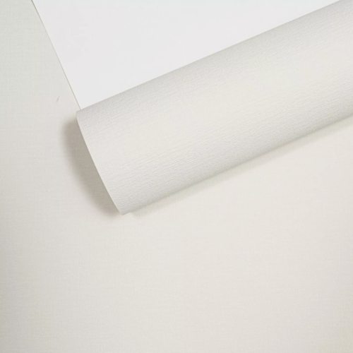 Grandeco Grandeco's Plain Off White Textured Wallpaper 2