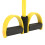 2 tubes de résistance pour sit-up avec pédale - jaune 3