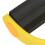 2 tubes de résistance pour sit-up avec pédale - jaune 9