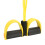 2 tubes de résistance pour sit-up avec pédale - jaune 8