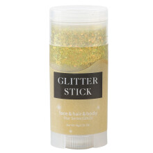 Gold Body Glitter Stick Chunky Decoration Pearly