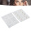 2 Sheet Teardrop Face Rhinestone Sticker DIY Self 12