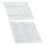 2 Sheet Teardrop Face Rhinestone Sticker DIY Self 9