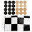 24PCS Wooden International Draught Checker Game 1