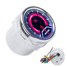 2in Air Fuel Ratio Anzeige LED-Display Hochpräziser AFR-Messer Universell für 12V Auto, Boote, Motorräder
