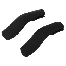 1pair Black Neoprene Baby Stroller Grip Cover