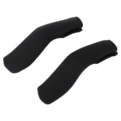 1pair Black Neoprene Baby Stroller Grip Cover