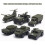 1:64 Scale Pull Back Military Vehicles Model Tank 14