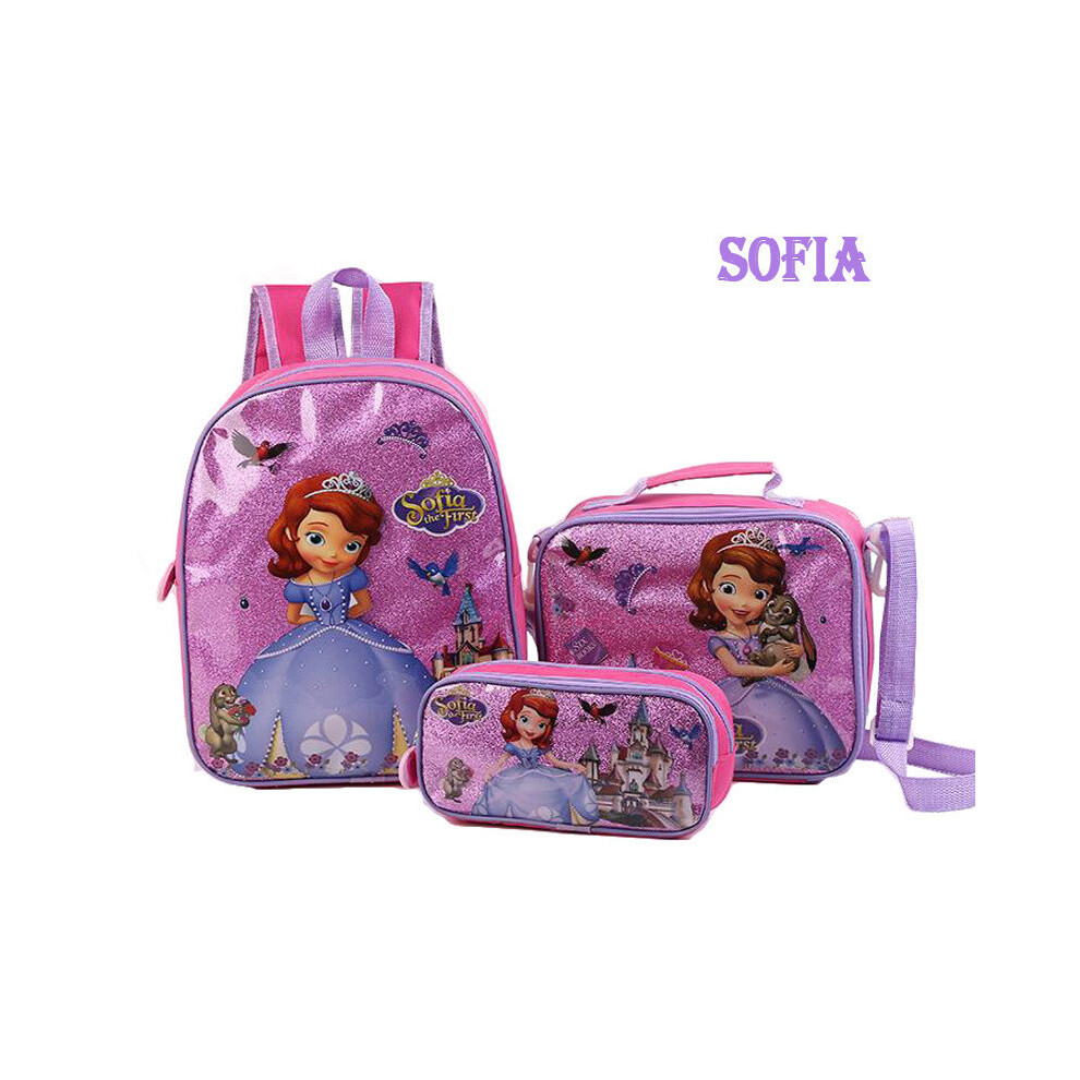 (StyleC) Backpack School Frozen Bag Primary Student Gift Birthday