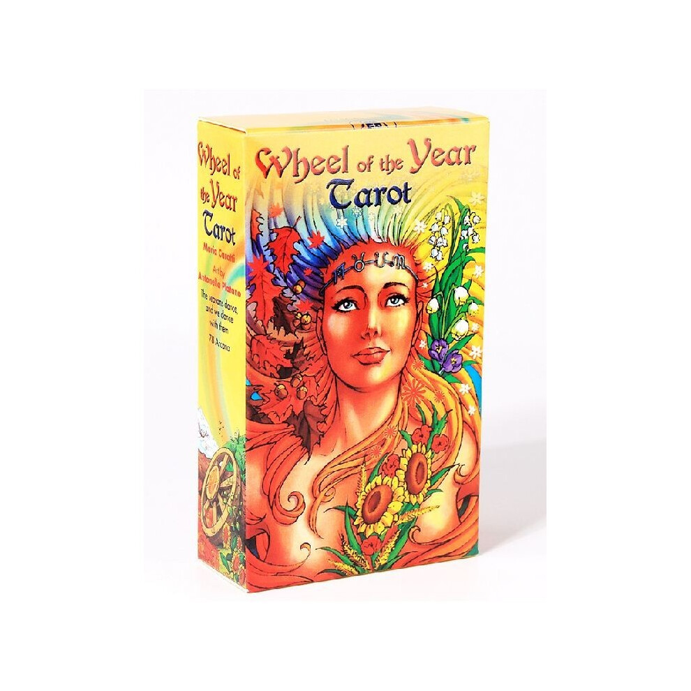 (Wheel Of The Year) Angel Cards Tarot Deck Doreen Virtue Radleigh Valentine Oracle Well Psychic