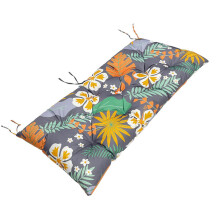 8 cm Thick Waterproof Garden Bench Cushion, 2 3-Seater Outdoor Pad, Flower Pattern, 100/120/150 cm for Patio, Swing, Indoor Use