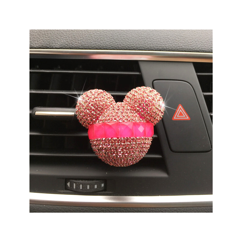 (StyleM) Head Mickey Car Air Conditioning Perfume Clip Aromatherapy Decoration Freshener