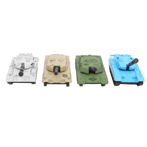 4pcs Alloy Tank Model Highly simulation Decoration 2