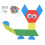 210Pcs Wooden Pattern Blocks Set Geometric Shape 4