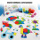210Pcs Wooden Pattern Blocks Set Geometric Shape 15
