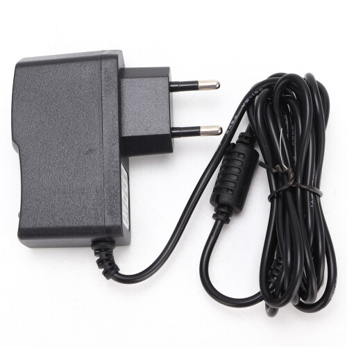 Adaptateur d'alimentation 9 V, plastique noir, câble de 190 cm 1