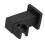 Supporto per soffione in rame da 450 g - Nero opaco 5