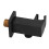 Supporto per soffione in rame da 450 g - Nero opaco 8