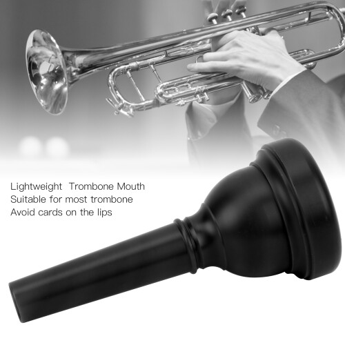 Bocchino per trombone ABS MT-22 nero per principianti 2