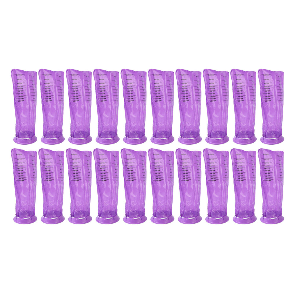 20Pcs Vomit Bag Disposable Car Travel Emesis Bag