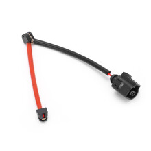7L0907637C Sensore della pastiglia del freno posteriore ABS Nero/Rosso