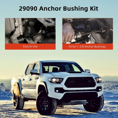Versatile Pin Bushing Driver Kits for Trucks and Trailers, Heavy-Duty Removal Tools, Compatible with Various Models 1