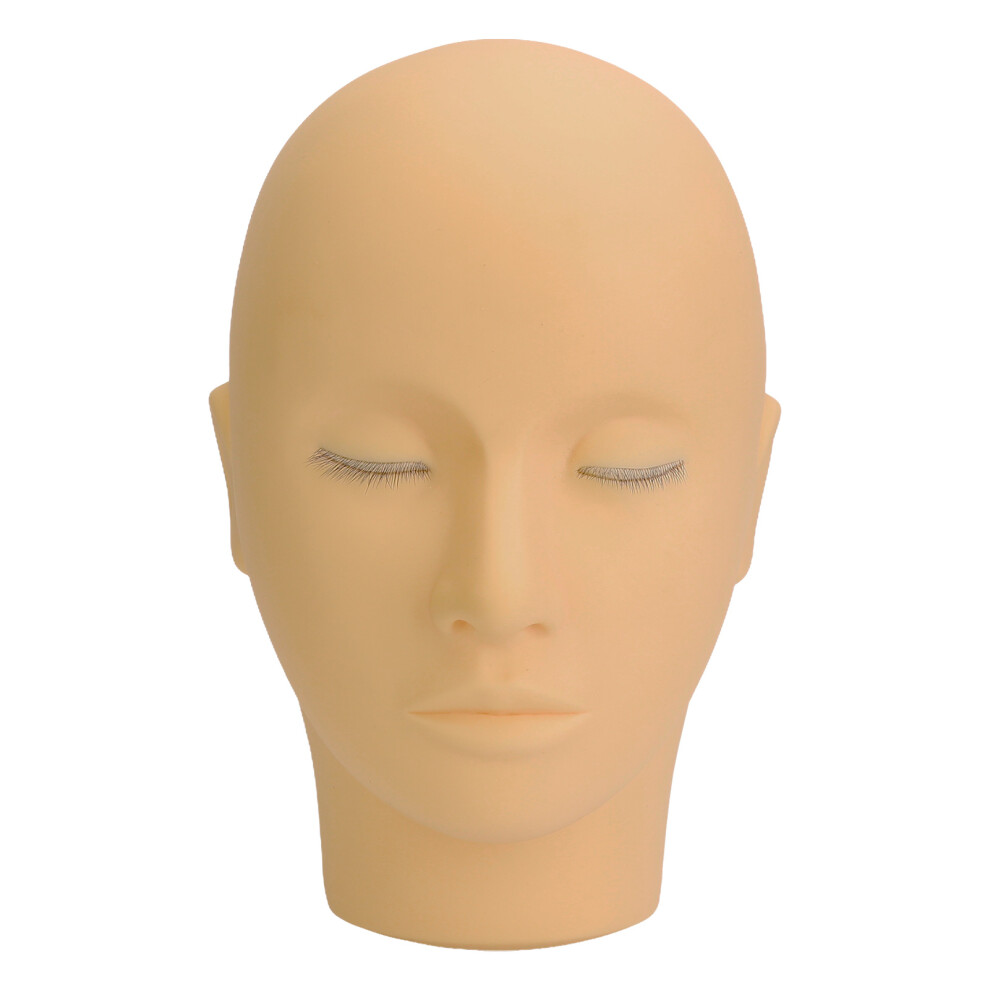 Eyelash Extension Mannequin Head 3 Layer Lashes