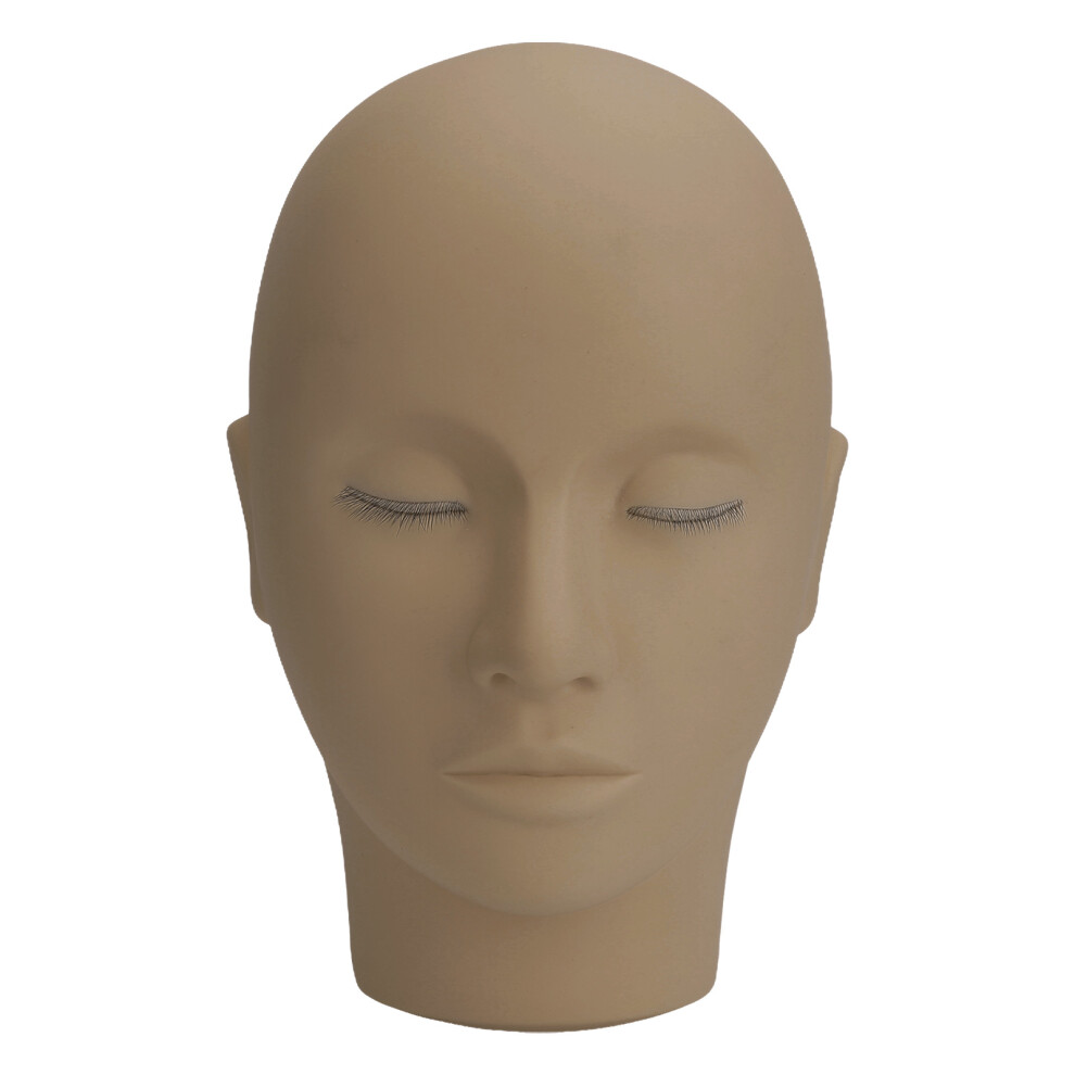 Eyelash Extension Mannequin Head 3 Layer Lashes