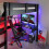 Noa and Nani Gaming Station High Sleeper Kids Solid Wood Bed in Black Storm 2