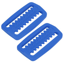 2 Stück Tauchgewichtgürtel Schnalle langlebig robust ungiftig geruchlos korrosionsbeständig Schnorchelhilfe (Blau)