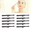 10pcs Foldable Eyebrow Brush Double Ended Eyebrow 11