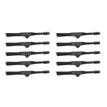 10pcs Foldable Eyebrow Brush Double Ended Eyebrow