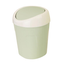 Plastic Mini Desktop Waste Trash Rubbish Can with