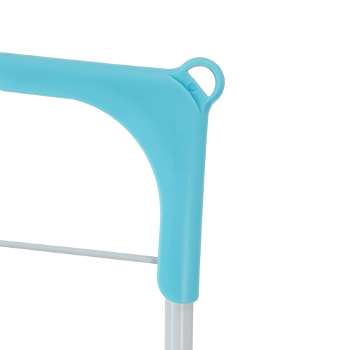 JVL 2 Tier Clothes Drying Airer, White, Cast Iron 2