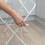 JVL 2 Tier Clothes Drying Airer, White, Cast Iron 14